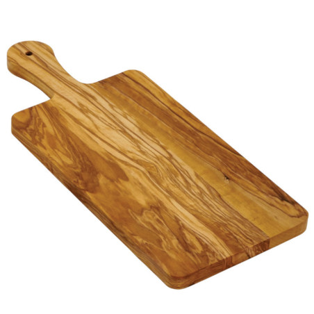 Tagliere da cucina Bisetti legno di Ulivo 39 x 16 cm