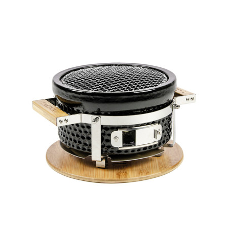 Griglia da tavolo Yakiniku Shichirin mini tonda 2 persone