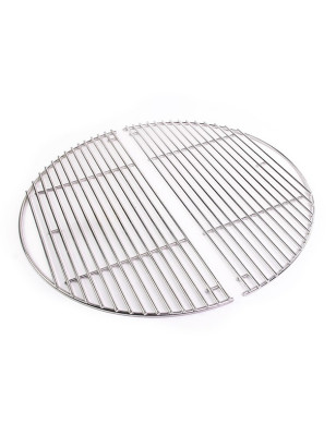 2 griglie cottura a mezzaluna per barbecue Kamado Large