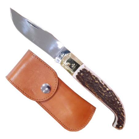 Coltello chiudibile Scarperia Fraraccio corno di Cervo 20 cm