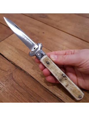 Coltello chiudibile da caccia Fraraccio corno antico 21 cm