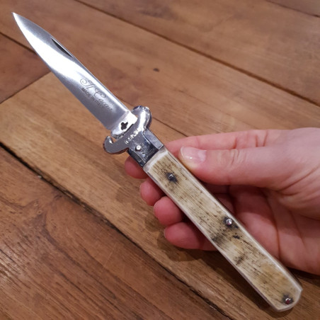 Coltello chiudibile da caccia Fraraccio corno antico 21 cm