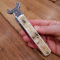Coltello chiudibile da caccia Fraraccio corno antico 21 cm