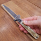Coltello chiudibile da caccia Fraraccio corno antico 19 cm