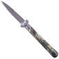 Coltello chiudibile da caccia Fraraccio corno antico 28 cm Coltello chiudibile da caccia Fraraccio corno antico 28 cm
