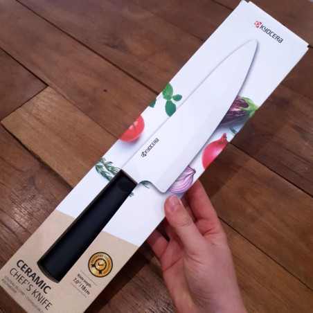 Coltello da cucina in ceramica Kyocera Chowa 18 cm