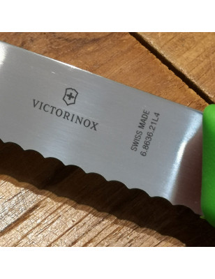 Coltello pane Victorinox 6.8636.21L4 cm 21 verde