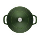 Tegame rotondo Staub in ghisa verde basilico 28 cm Tegame rotondo Staub in ghisa verde basilico 28 cm