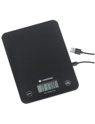 bilancia da cucina con ricarica USB