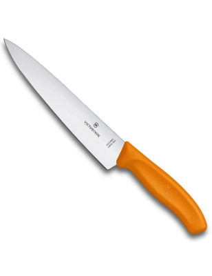 Coltello cucina trinciante Victorinox arancione 19 cm