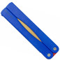 Acciaino tascabile Fallkniven diamantato doppia grana blu Acciaino tascabile Fallkniven diamantato doppia grana blu