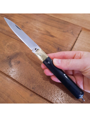 Coltello chiudibile Fraraccio manico nero 21 cm