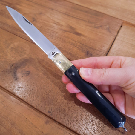 Coltello chiudibile Fraraccio manico nero 21 cm