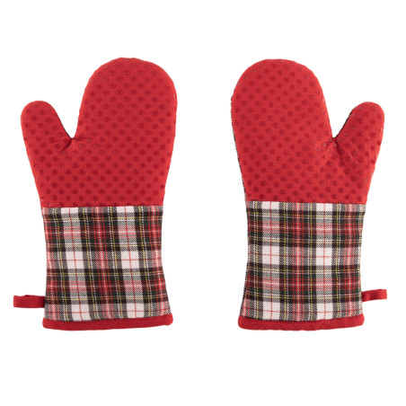 Guanti da forno ZicZac in cotone e silicone