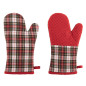 Guanti da forno ZicZac in cotone e silicone Guanti da forno ZicZac in cotone e silicone
