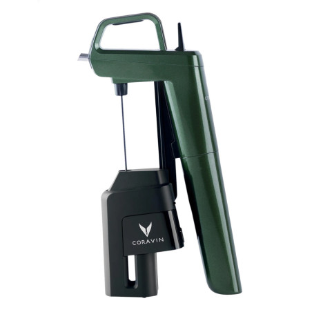 Sistema mescita salvavino Coravin Timeless Six+ Green Limited Edition