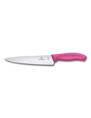 Coltello cucina trinciante Victorinox rosa 19 cm