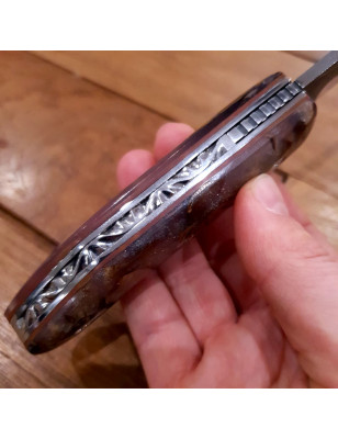 Coltello artigianale da collezione di alta qualità