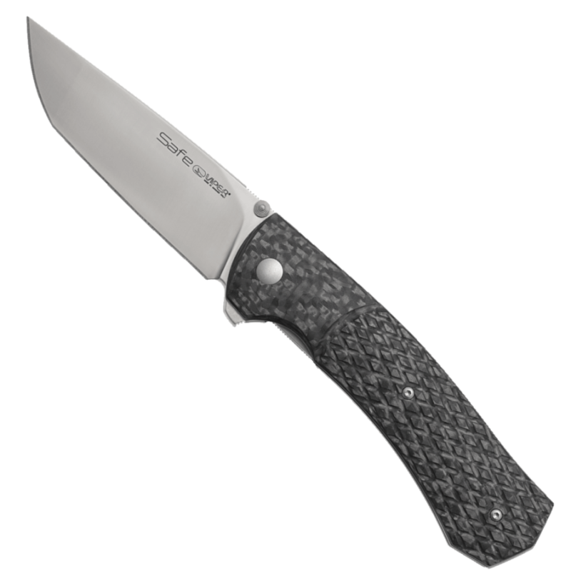 Coltello chiudibile Viper Safe fibra di carbonio