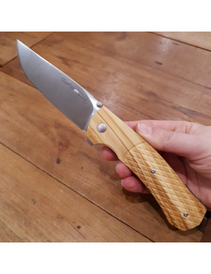 Coltello chiudibile Viper Safe legno di Ulivo
