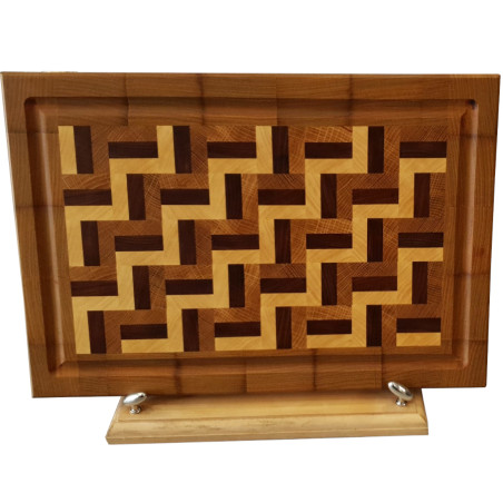 Tagliere artigianale Robe di Legno 46 x 31,5 cm. Realizzato in Italia