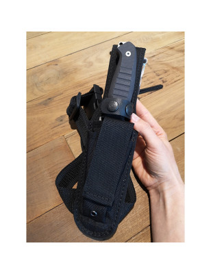 Coltello lama fissa Golia Viper con fodero. Realizzato a Maniago in Italia