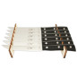 Set 6 coltelli da bistecca Maglio Nero Iside POM 12 cm