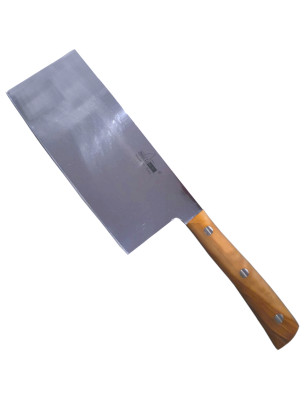 Mannaia cinese Maglio Nero Iside Olivo 20 cm. Alta qualità made in Italy