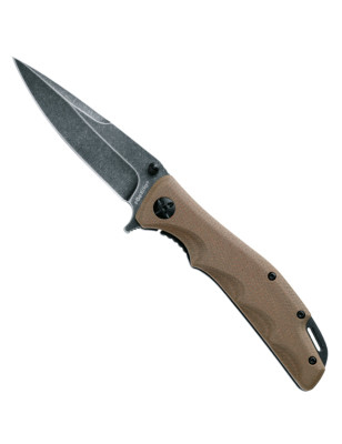 Coltello chiudibile Fox Edge Mandatory Fun G10 coyote tan