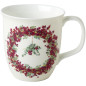 Tazza Ihr in bone china Berry Wreath cream 375 ml