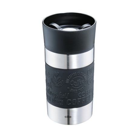 Tazza termica Cilio Viaggio inox 300 ml