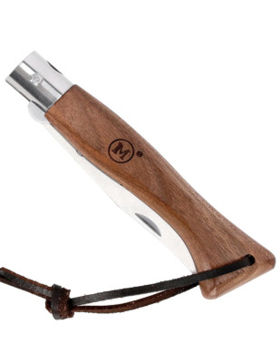 Coltello tascabile di qualità con manico in legno