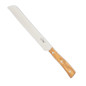 Coltello da pane Maglio Nero Iside legno di Olivo 21 cm