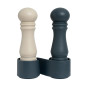Set macina sale e pepe Mini CrushGrind mirtillo e aglio Set macina sale e pepe Mini CrushGrind mirtillo e aglio