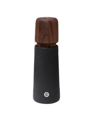 Macina sale o pepe CrushGrind Stoccolma porcellana nera e legno