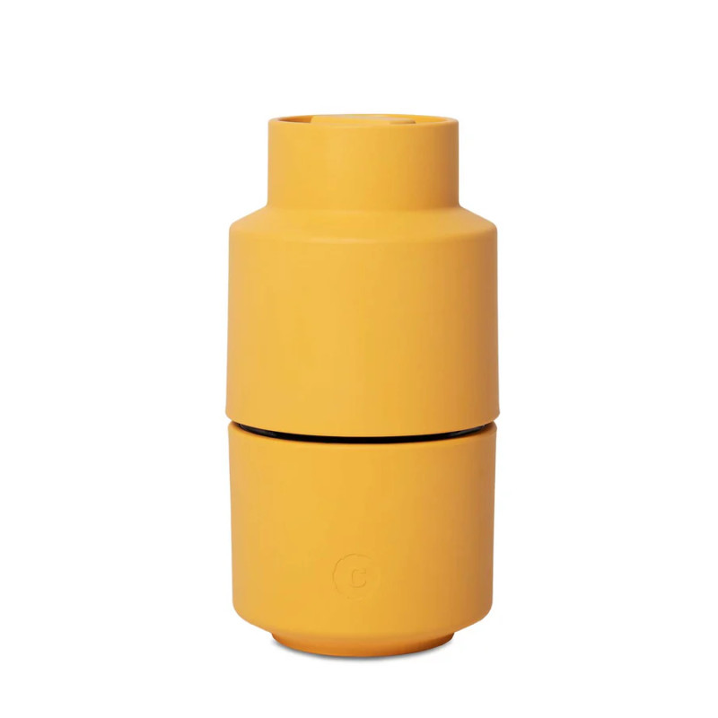 Macina sale o pepe CrushGrind Billund giallo curry 12 cm Macina sale o pepe CrushGrind Billund giallo curry 12 cm