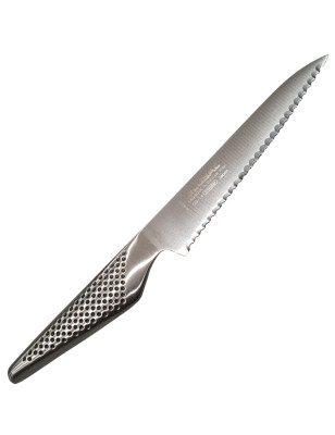 Coltello scaloppare seghettato Global GS-14 cm 15 destrorsi