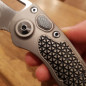 Coltello chiudibile Microtech Stitch Titanio collezione privata