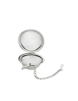 Sfera cuocitè Weis inox con catenella 10 cm