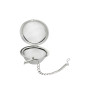 Sfera cuocitè Weis inox con catenella 10 cm Sfera cuocitè Weis inox con catenella 10 cm