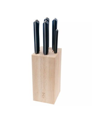 Blocco in legno Opinel Intempora con 5 coltelli inclusi