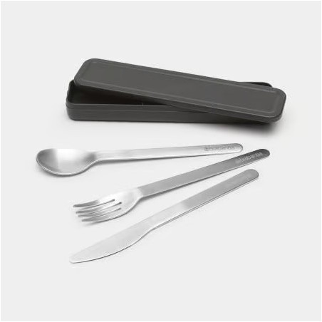 Set 3 posate da viaggio Brabantia Make e Take
