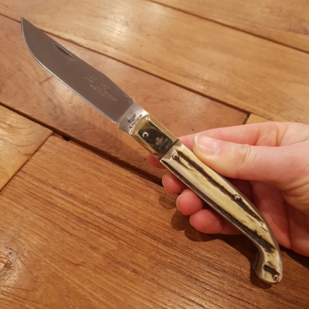 Coltello chiudibile Fraraccio Zuavo corno antico 21 cm