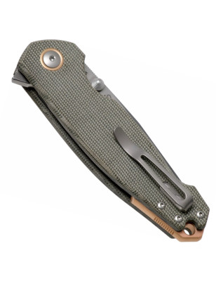 Coltello chiudibile Viper Katla CG Canvas Micarta verde