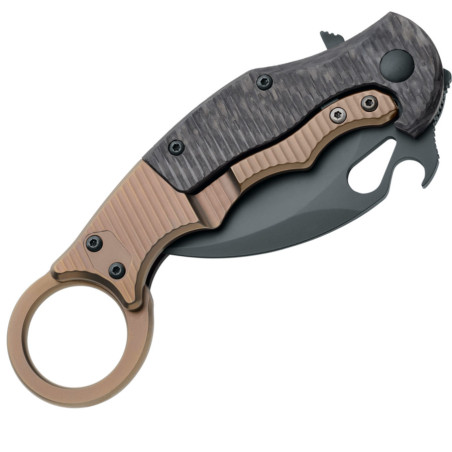 Coltello chiudibile Fox Karambit FX-599 fibra di carbonio