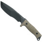 Coltello lama fissa Fox Trapper FX-132 MGT Micarta verde