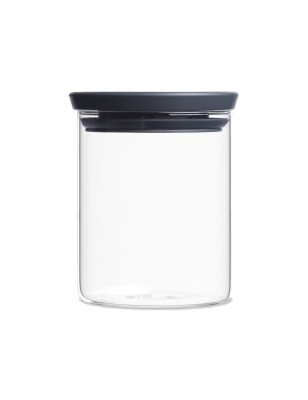 Barattolo impilabile Brabantia vetro borosilicato 0,6 litri