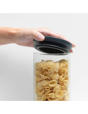 Barattolo impilabile Brabantia vetro borosilicato 1,1 litri