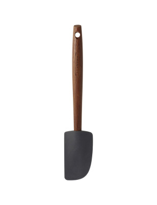 Leccapiatti grande Scanpan silicone e legno 28 cm