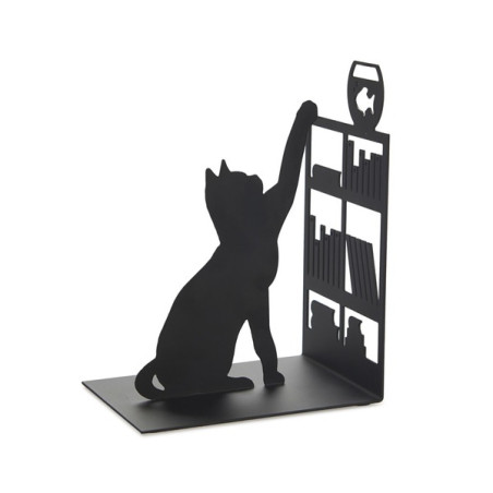 Fermalibri Balvi Fishing Cat metallo nero